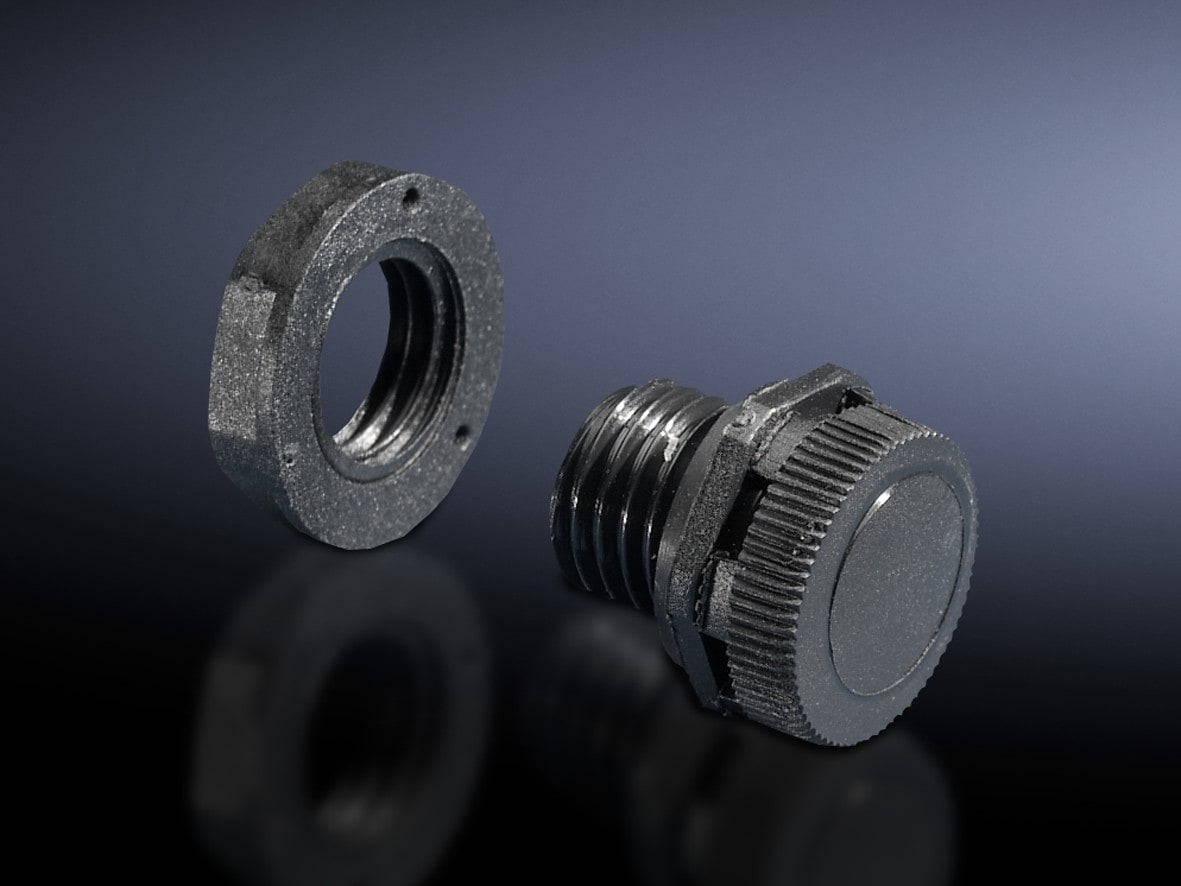 Rittal - Bouchon compensateur de pression en polyamide