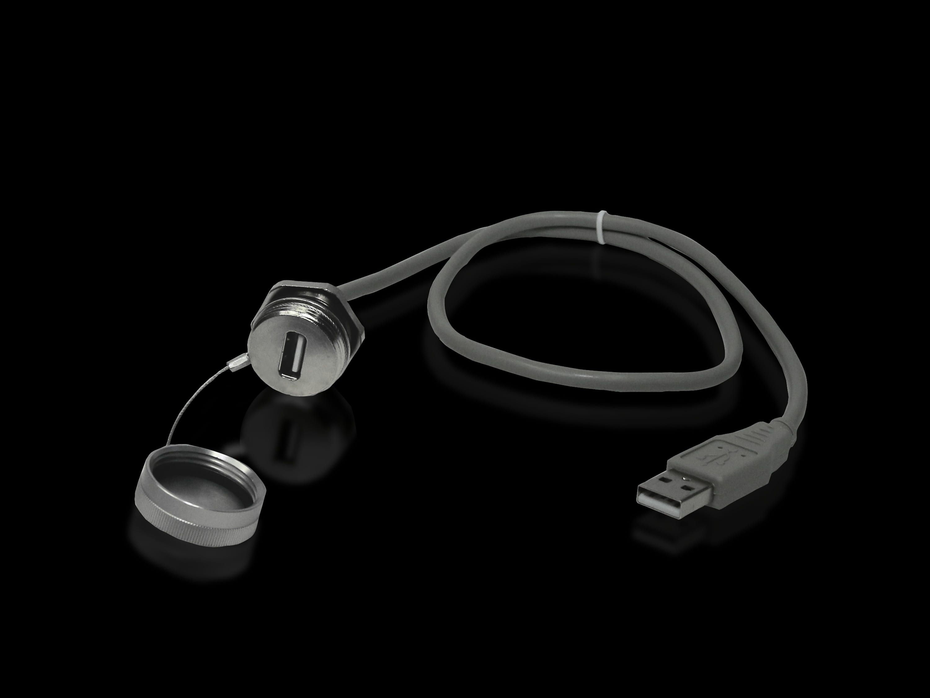 Rittal - Rallonge d'interfaces avec raccordement au mur USB IP66/67 L50cm