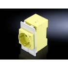 Rittal - Volet d'interface IP65 - SZ - Cadre de montage simple, avec volet en plastique