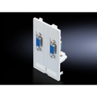 Rittal - Volet d'interface IP65 - SZ - Cadre de montage simple, avec volet en plastique