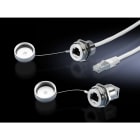 Rittal - Rallonge d'interfaces avec raccordement au mur RJ45 l100cmIP66/68