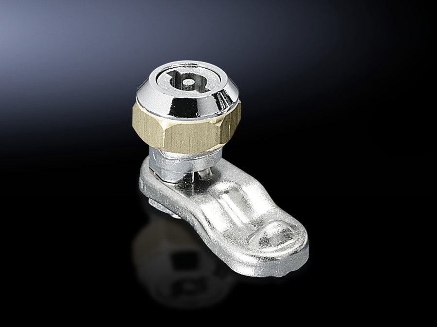 Rittal - Serrure à came à panneton double en fonte de zinc