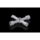 Rittal - Clé universelle à panneton double de 5mm, pour triangles et carrés de 7 et 8mm
