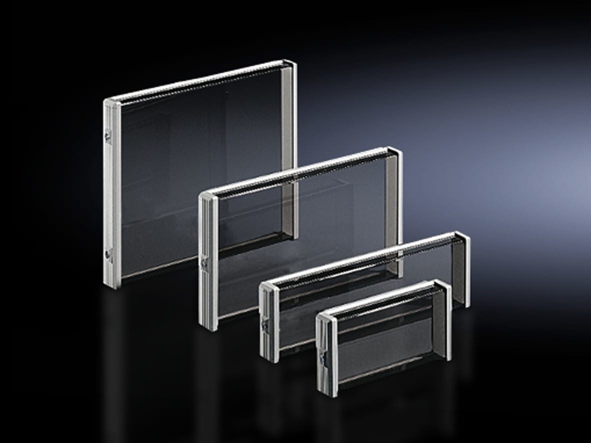 Rittal - Capot métrique en verre acrylique de protection