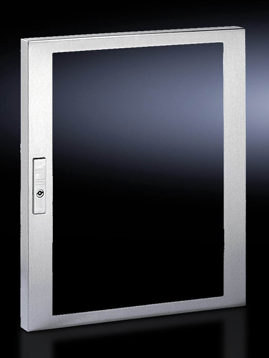 Rittal - Fenêtre vitrée inox L522H600P38