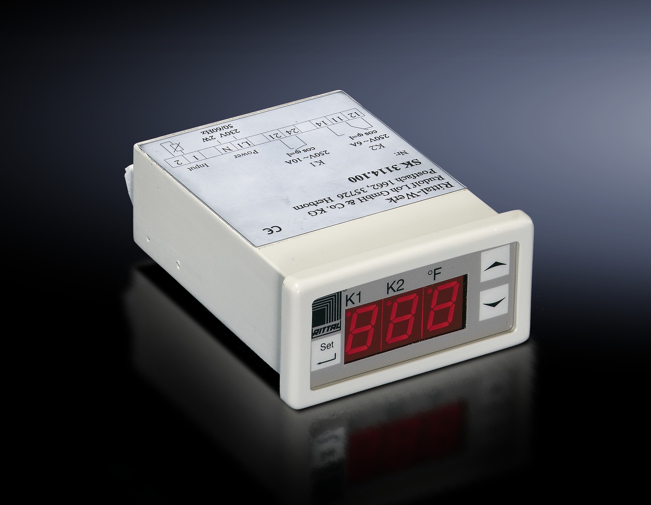 Rittal - Thermomètre digital Tension nominale100-230V-24-60VDC