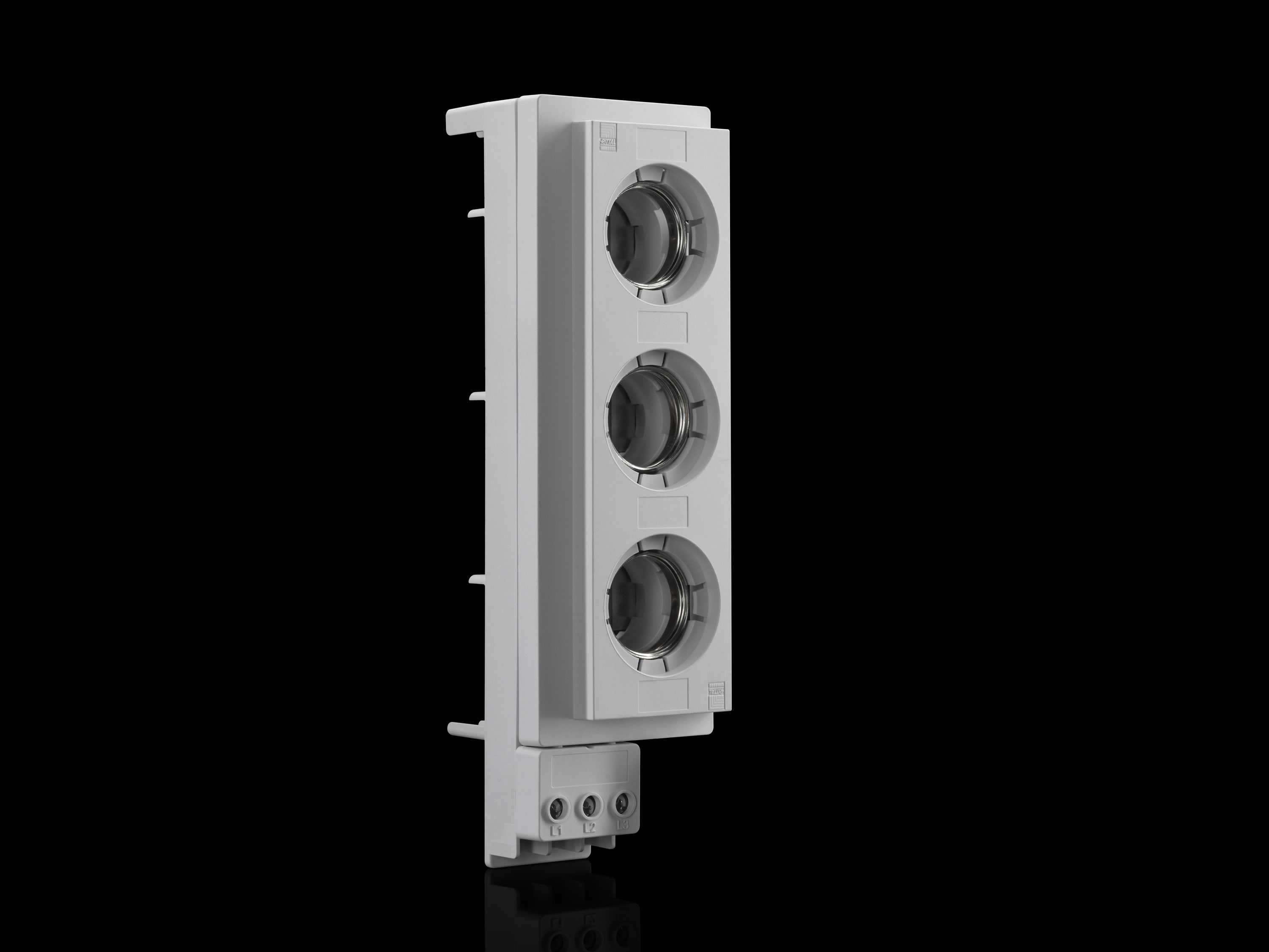 Rittal - Socle fusibles curseur 63A-690V DIII-E33 - Gamme Distribution de courant