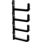 Rittal - 14 Support de câbles 6U - VX IT , guidage des câbles sur plan de montage 19"