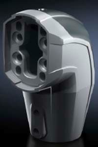 Rittal - CP Adaptateur d'angle 90° RAL7035/7024