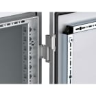 Rittal - 4 Charnière 180° - VX25 - RAL9005- augmente l'angle d'ouverture de la porte