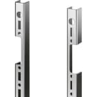 Rittal - 2 Bandeau perforé pour porte - AX - H 1000 mm - coffret AX inox