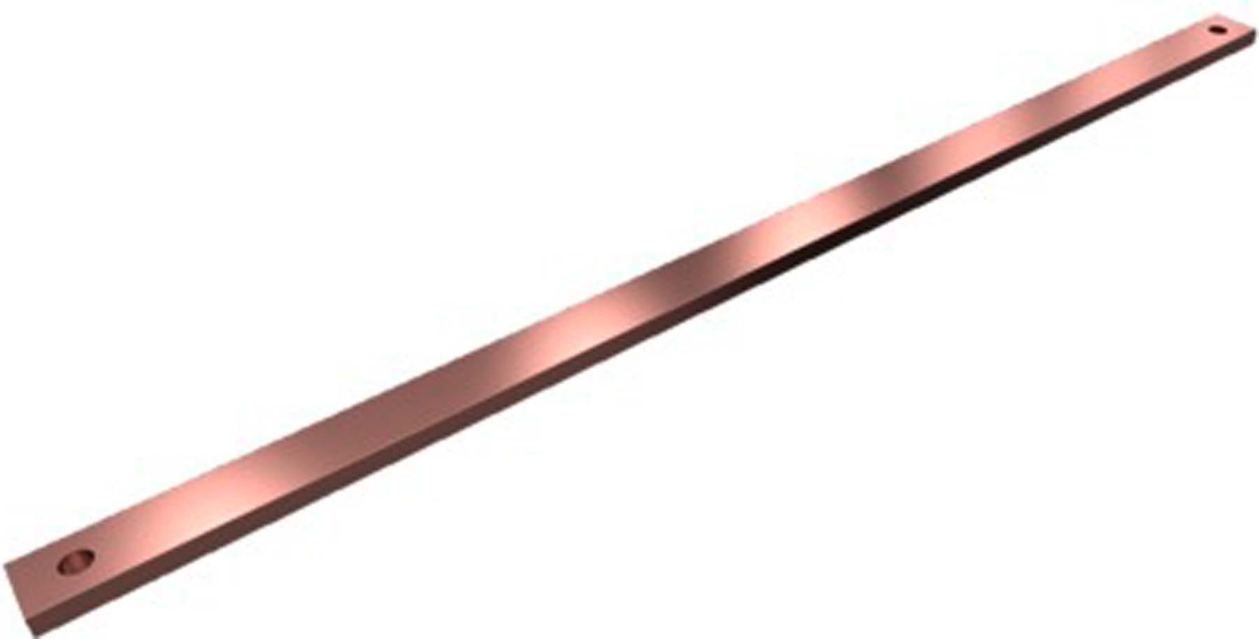 Rittal - 2 Barre courant Terre/Terre-Neutre 30x10 - SV- L700