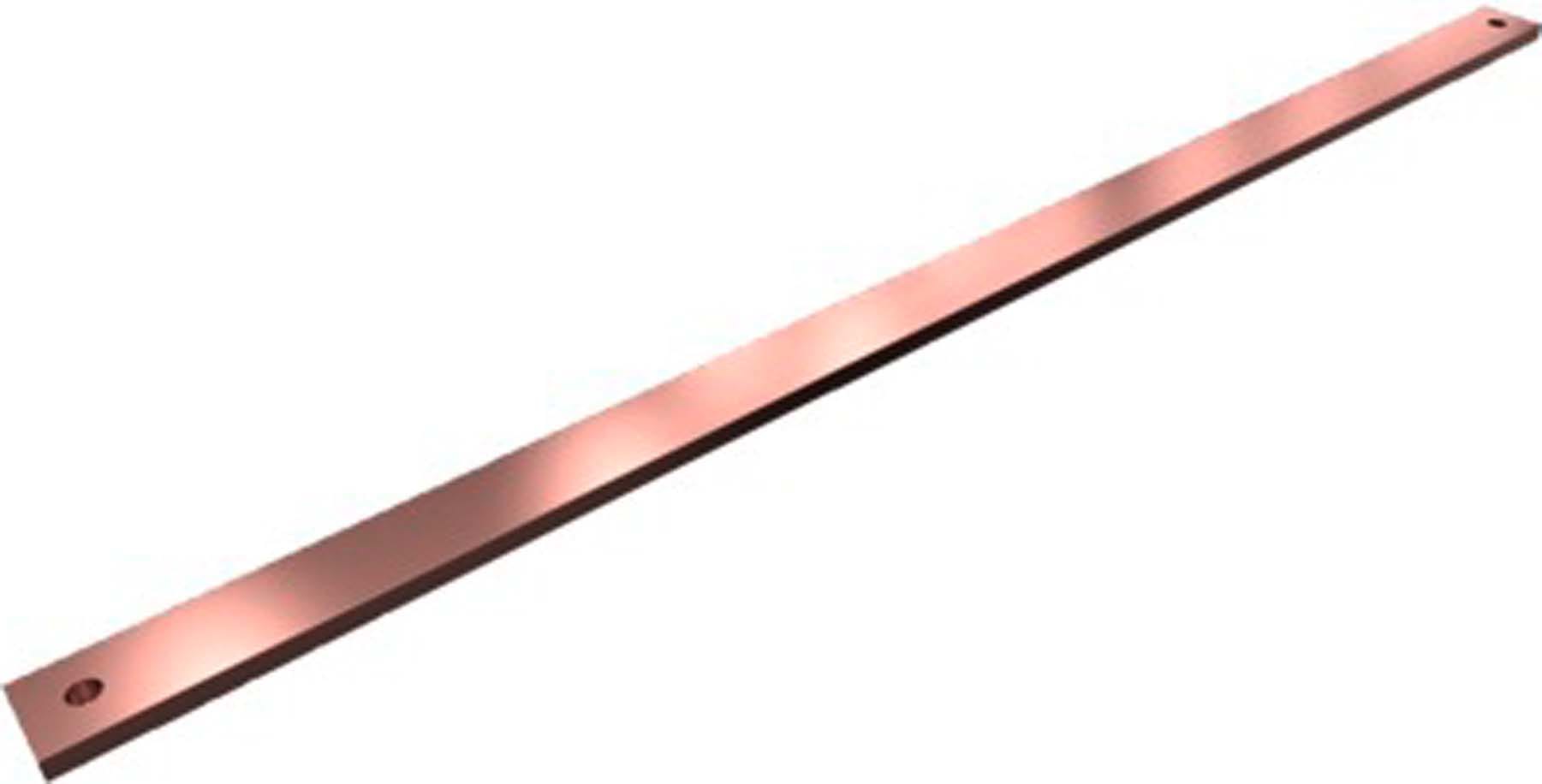 Rittal - 2 Barre courant Terre/Terre-Neutre 40x10 - SV- L900