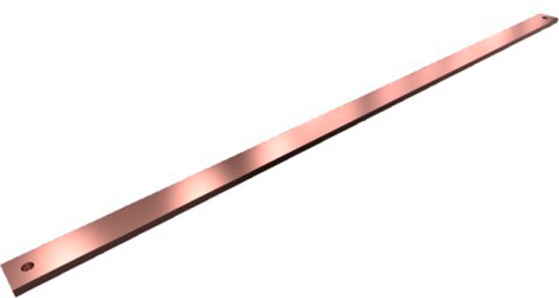 Rittal - 2 Barre courant Terre/Terre-Neutre 40x10 - SV- L1100