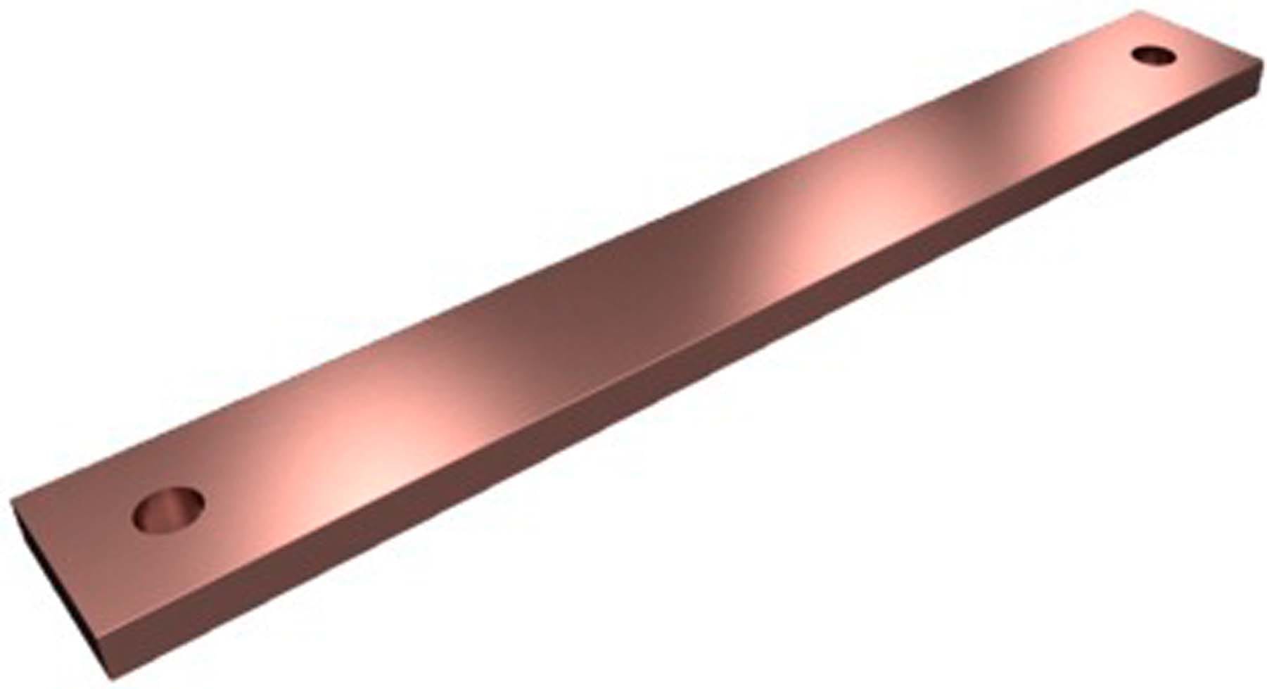 Rittal - 2 Barre courant Terre/Terre-Neutre 40x10 - SV- L300