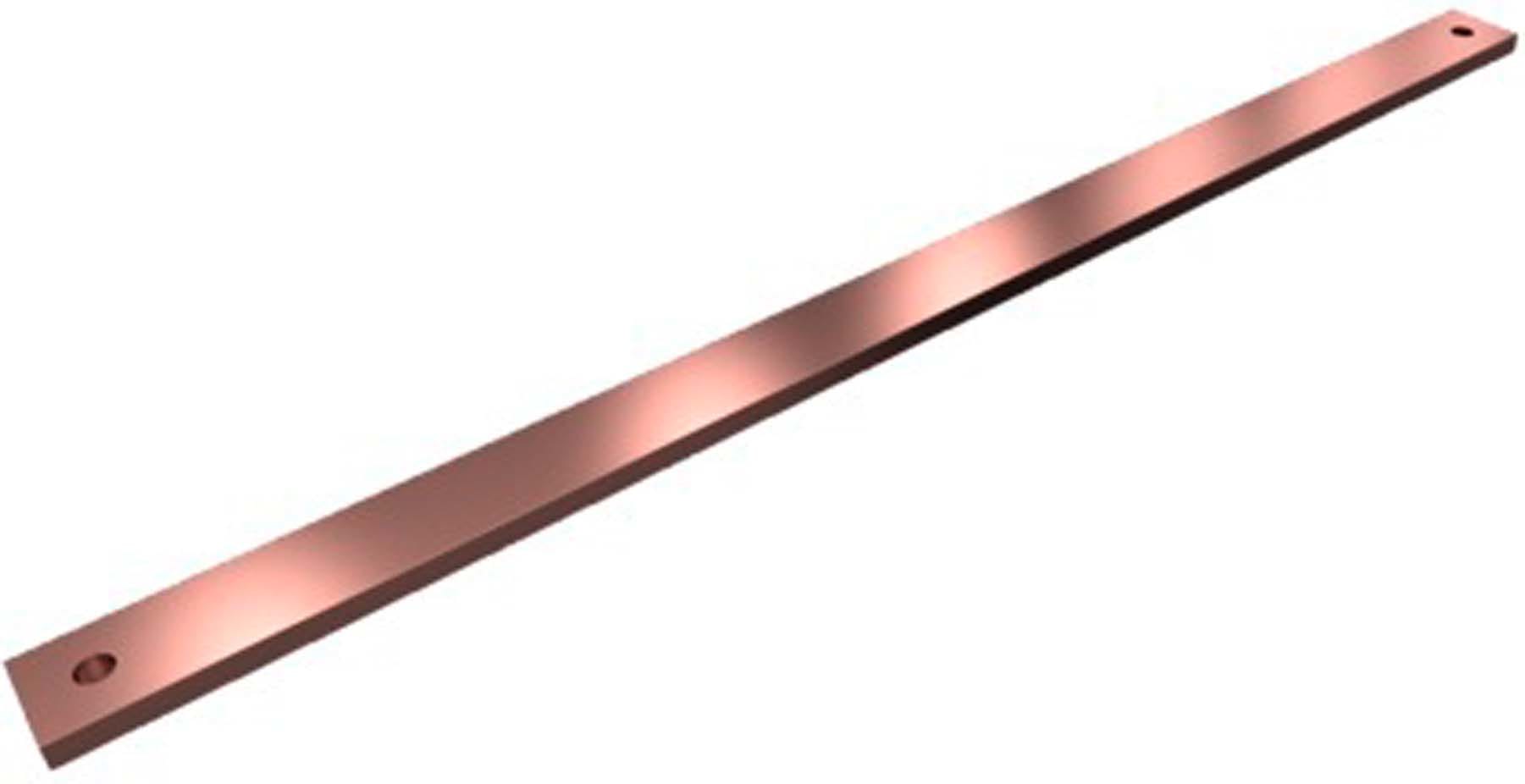 Rittal - 2 Barre courant Terre/Terre-Neutre 40x10 - SV- L700