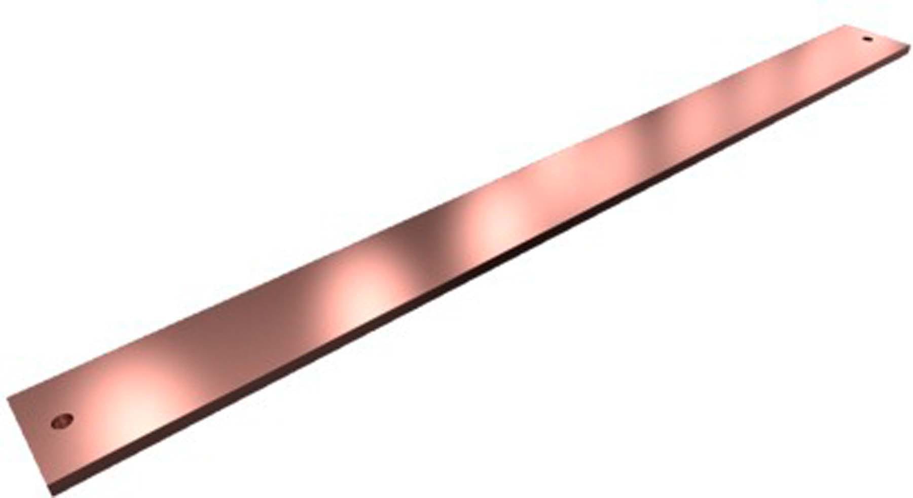 Rittal - 2 Barre courant Terre/Terre-Neutre 80x10 - SV- L900