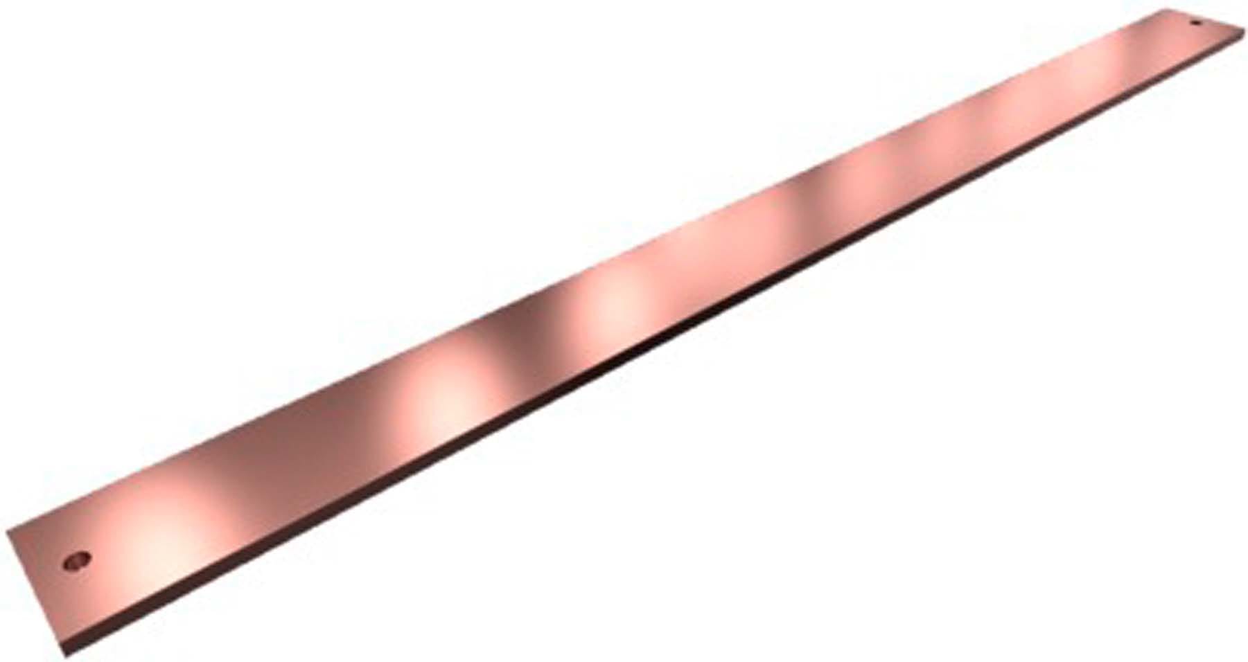 Rittal - 2 Barre courant Terre/Terre-Neutre 80x10 - SV- L1100