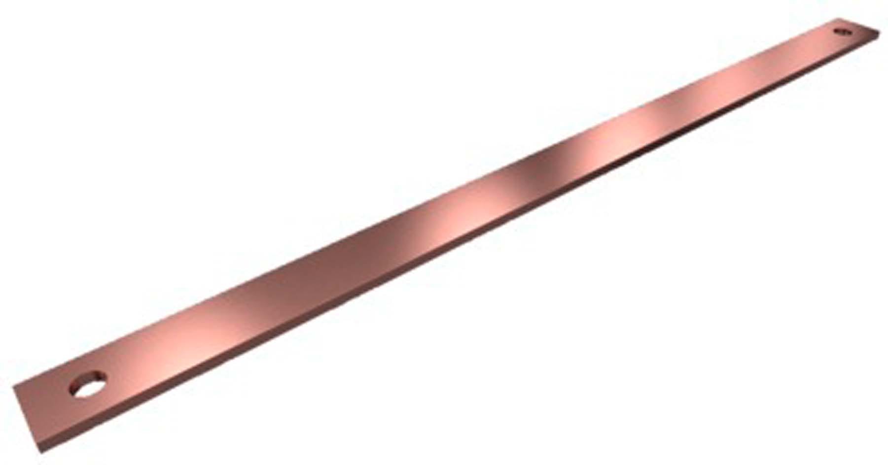 Rittal - 2 Barre courant Terre/Terre-Neutre 30x5 - SV- L500