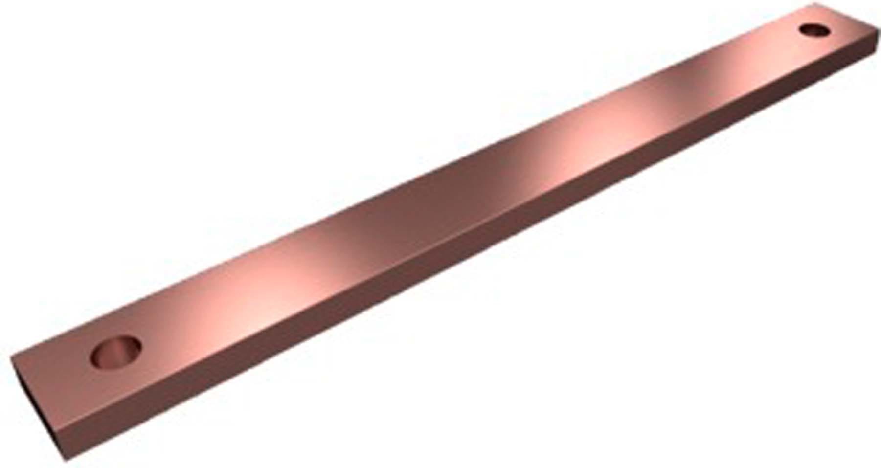 Rittal - 2 Barre courant Terre/Terre-Neutre 30x10 - SV- L300