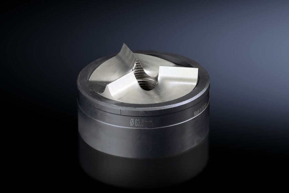 Rittal - Emporte-pièces interst.circulaire M63 gamme automation systems