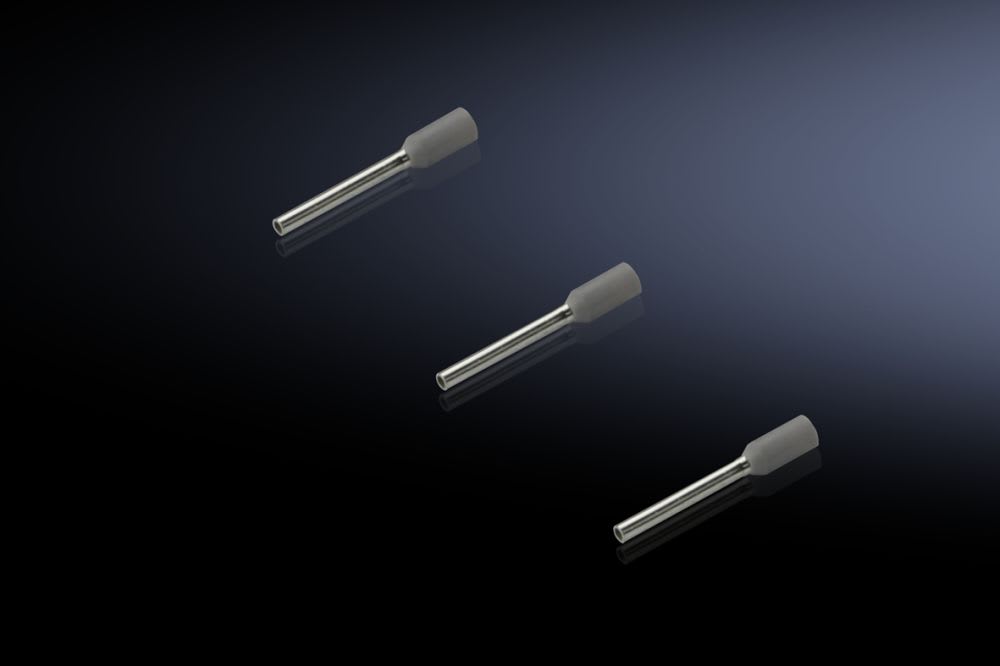 Rittal - 500 Embout isolé 0,14 mm²-L8mm-gris gamme automation systems