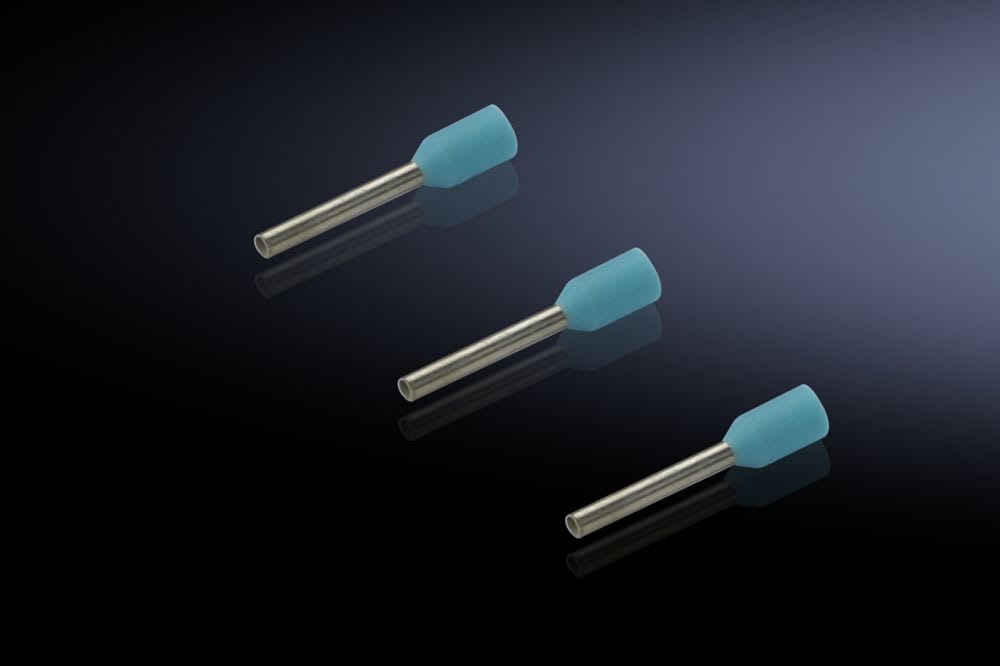 Rittal - 500 Embout isolé 0,34 mm²-L8mm-turquoise gamme automation systems