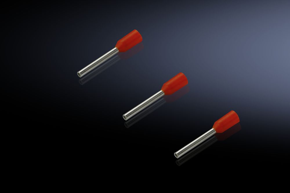 Rittal - 500 Embout isolé 0,5 mm²-L10mm-orange gamme automation systems