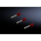 Rittal - 500 Embout isolé 1,5 mm²-L10mm-rouge gamme automation systems