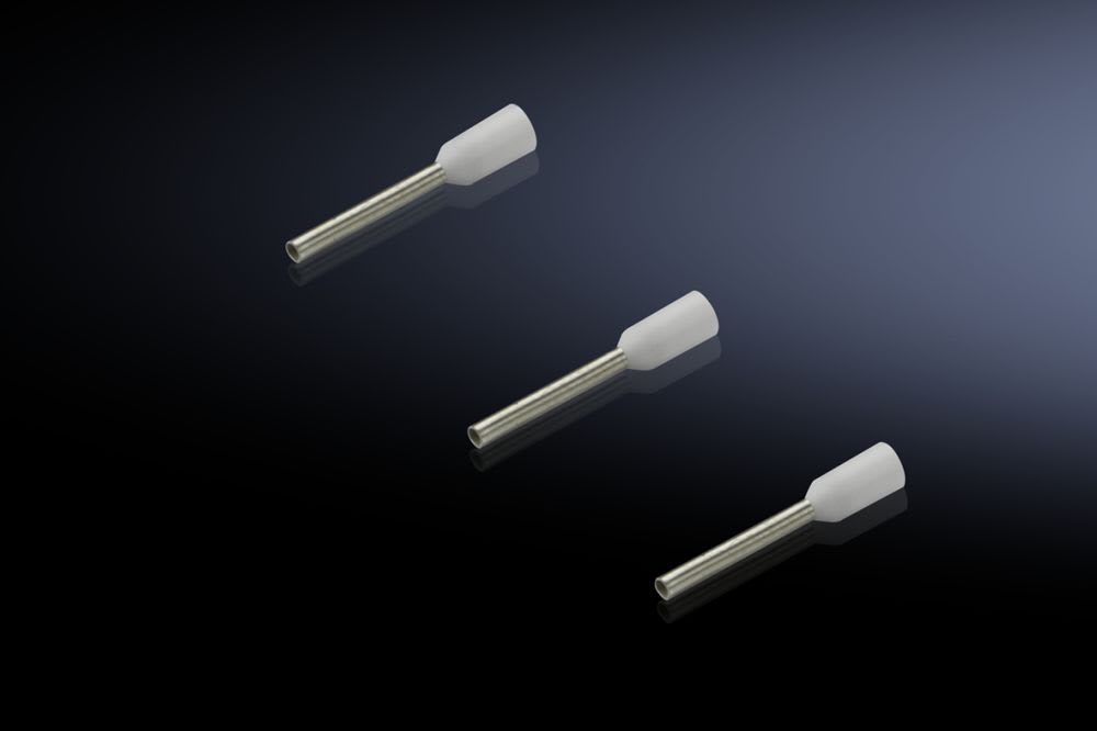 Rittal - 1000 Embout 0,5mm²-L10-outil à main-blanc gamme automation systems