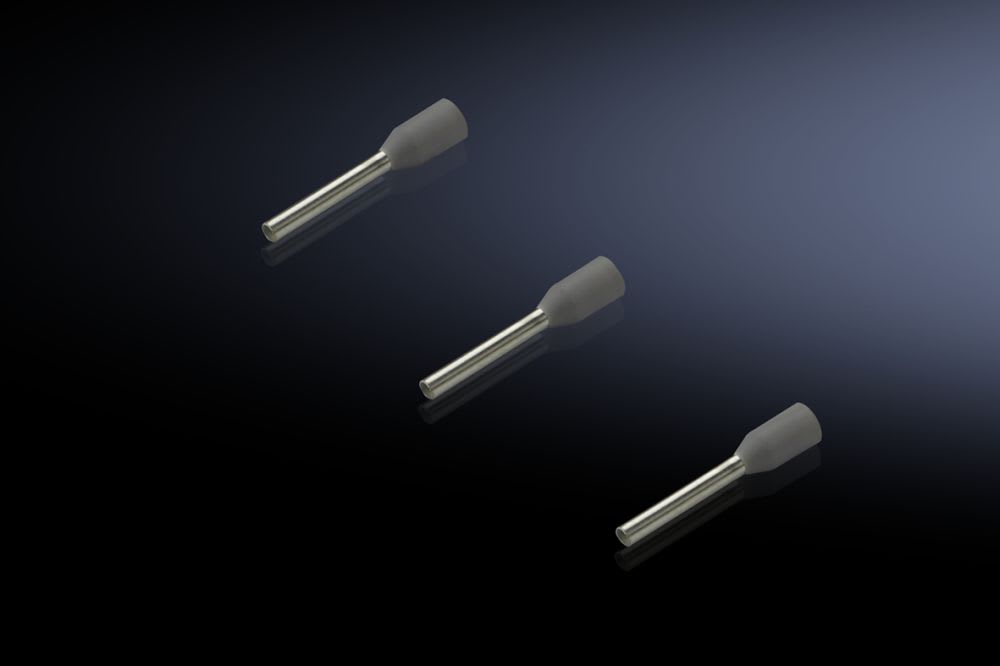 Rittal - 1000 Embout 0,75mm²-L10-outil à main-blanc gamme automation systems