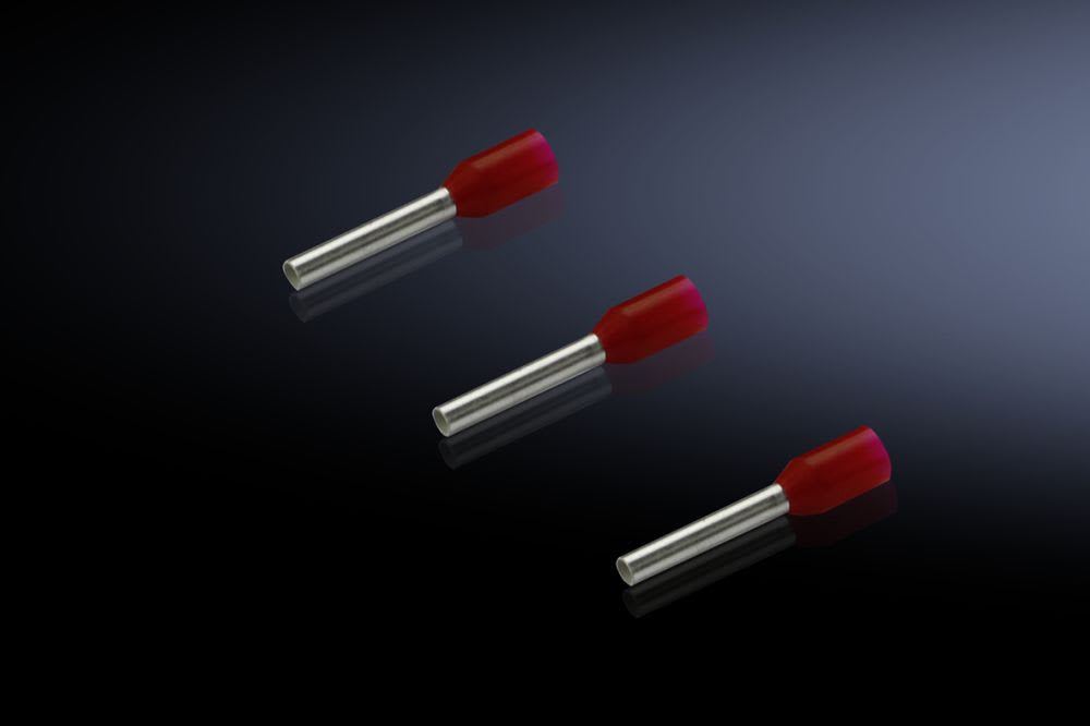 Rittal - 1000 Embout 1mm²-L10-outil à main-rouge gamme automation systems