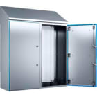 Rittal - Coffret - HD -2P - HAR1480 HAV1250 L1010 P400 - plaque de montage - inox - IP66