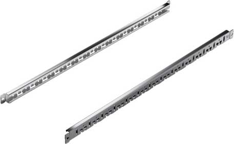 Rittal - 4 Rails combinés pour 19" - VX IT - VE=6 - pour la retenue des câbles