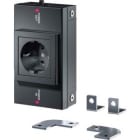 Rittal - Boîtier de prise de courant pour lampes à diodes - Prise courant britannique