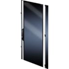 Rittal - Porte vitrée en tôle d'acier à séparation verticale - VX IT - L800 H2000mm