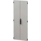 Rittal - Porte en tôle d'acier pleine à séparation verticale - VX IT - L600 H2000mm