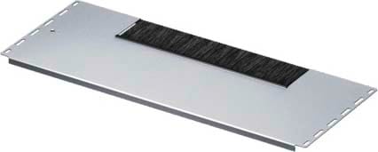 Rittal - Plaque passe-câbles modulaire,monobloc avec brosse - VX IT - pour armoire L600mm