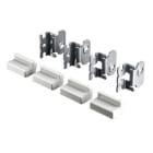 Rittal - 4 Patte de fixation murale- AX KX - coffrets AX KX - Ecart 40mm