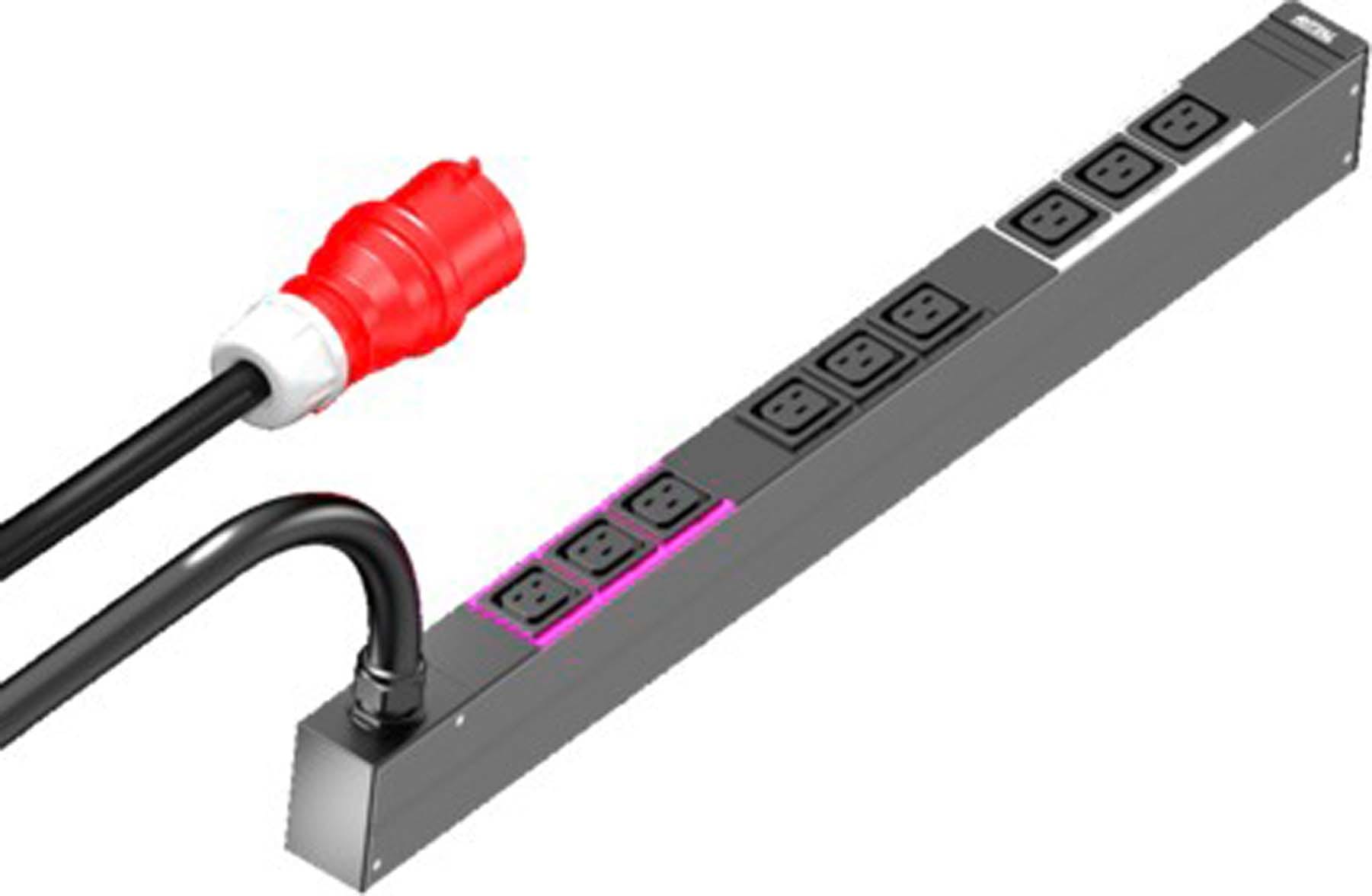 Rittal - PDU Basic - triphasé - 16A - 9xC19