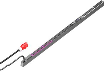 Rittal - PDUi Metered + - triphasé - 16A - 42xC13