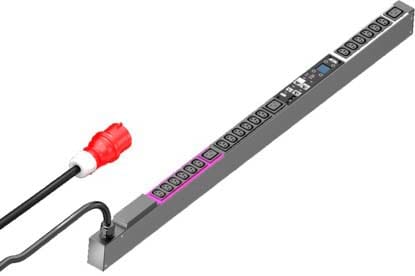 Rittal - PDUi Metered + - triphasé - 16A - 18xC13 + 3xC19