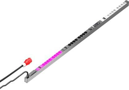 Rittal - PDUi Metered - triphasé - 16A - 24 x Schuko
