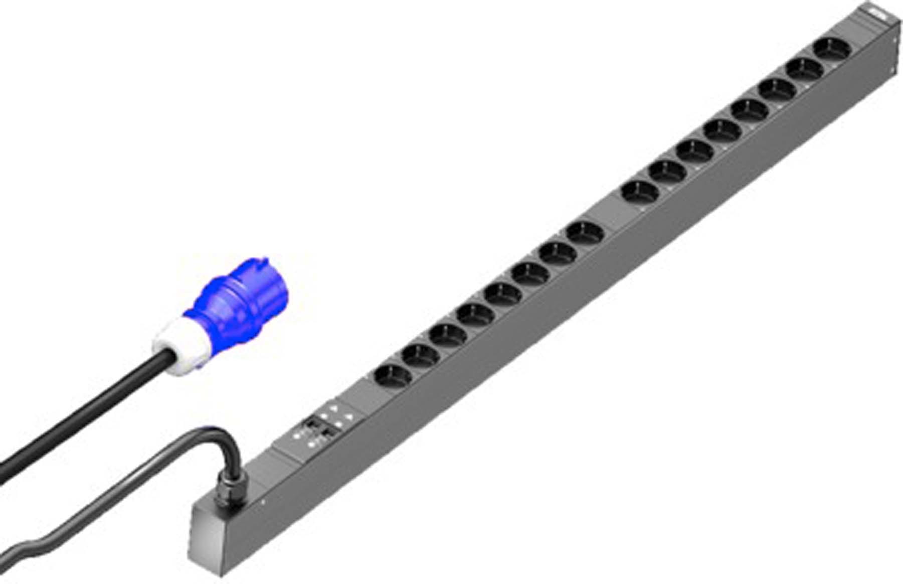 Rittal - PDU Basic - monophasé -  32A - 16 X schuko