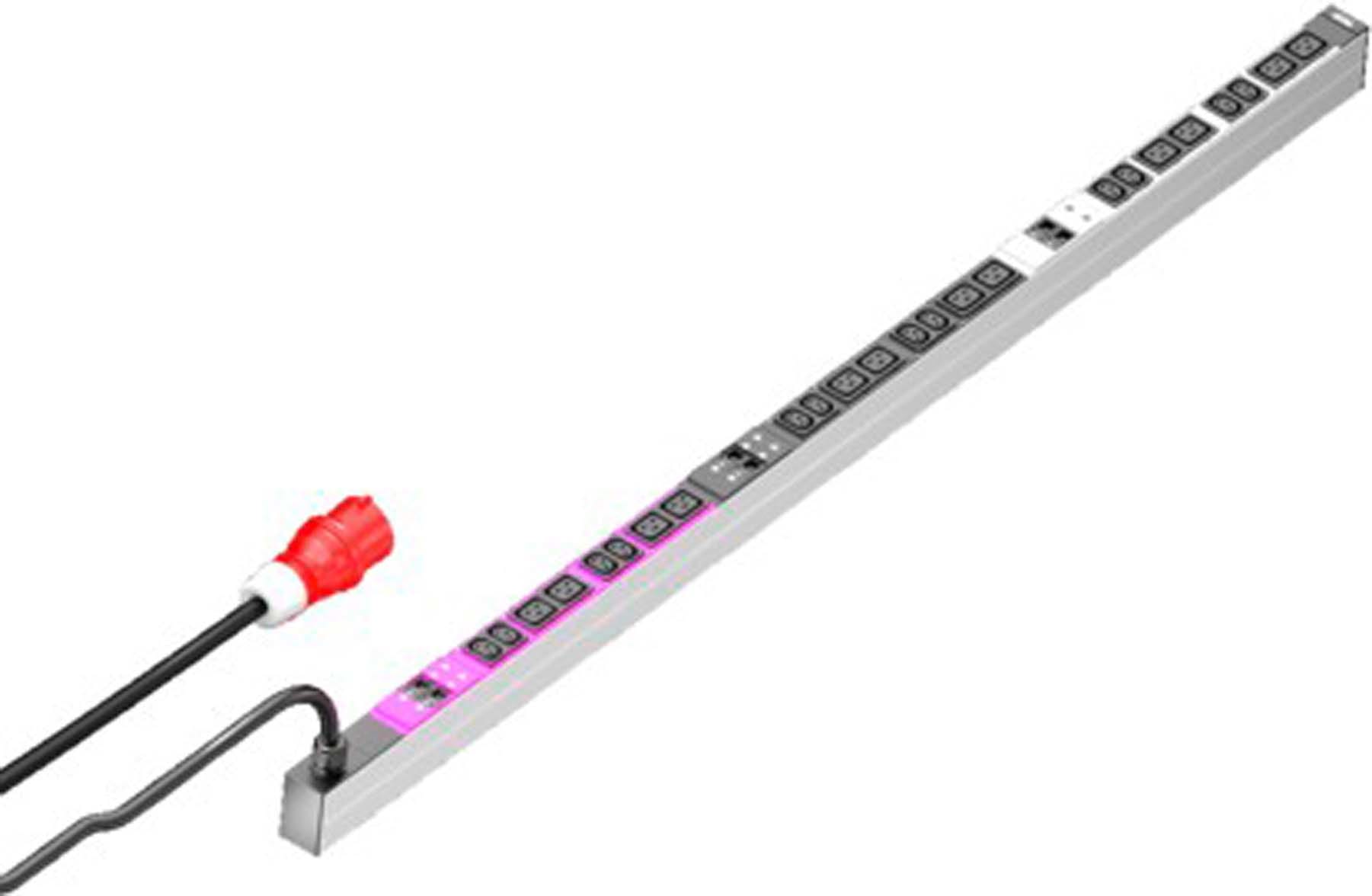 Rittal - PDU Basic -  triphasé -  32A - 12xC13 + 12xC19