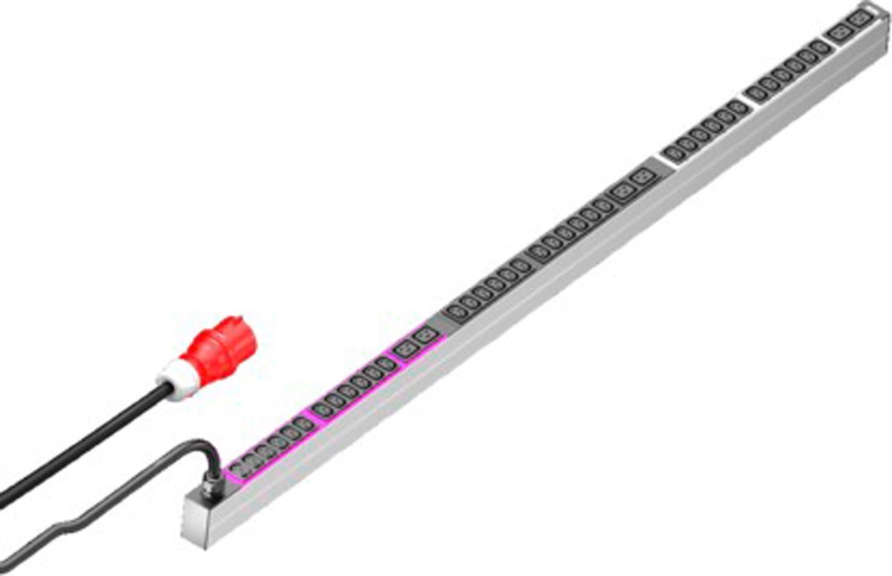 Rittal - PDU Basic - triphasé - 16A - 36xC13 + 6xC19