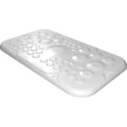 Rittal - Plaque passe câbles - AX - plastique - L256 P149 - avec tétine - coffret AX - T1