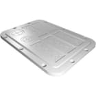 Rittal - Plaque passe câbles - AX - plastique - L301 P221 - préestempée - coffret AX -T5