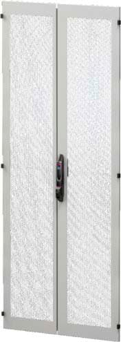 Rittal - Porte ajourée 2 battants en tôle d'acier- cadre en aluminium - VX IT- L800 H2000