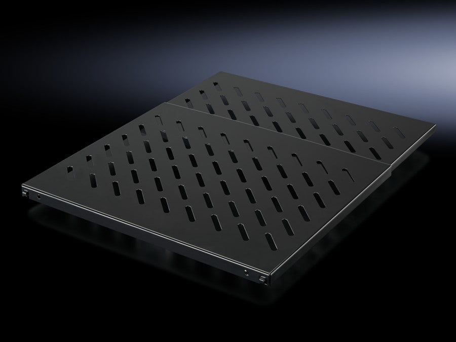Rittal - Tablette 19" réglable prof. 600-900, charge 100kg